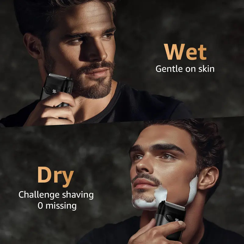 Mbzoey Compact Wet & Dry Foil Shaver