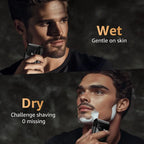 Mbzoey Compact Wet & Dry Foil Shaver