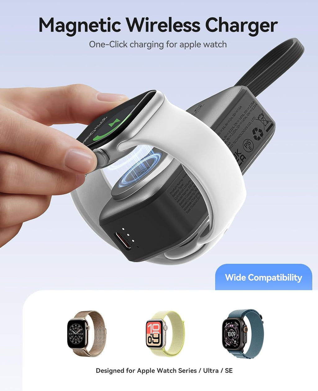 ORICO 5000mAh Portable Charger with Lightning Cable
