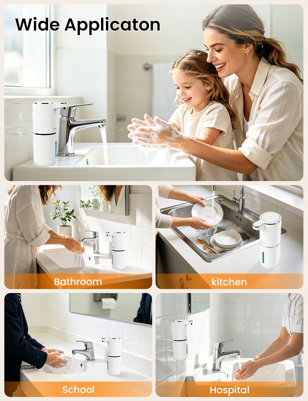 DONASIRA Touchless Soap Dispenser — 380 ml