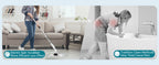 TUYU Electric Spin Scrubber, Cordless Cleaning Brush with Extendable Handle - Black